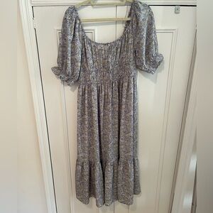 Midi Floral print dress from Lush